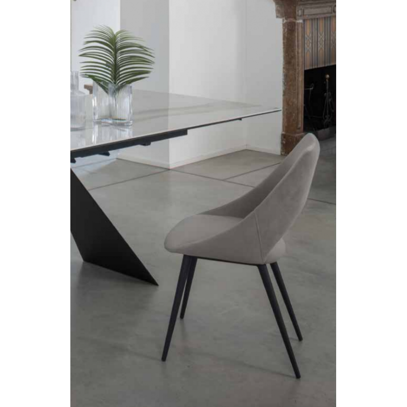 Poltrona di design con gambe in legno - Art Prestige – Luxury Furniture