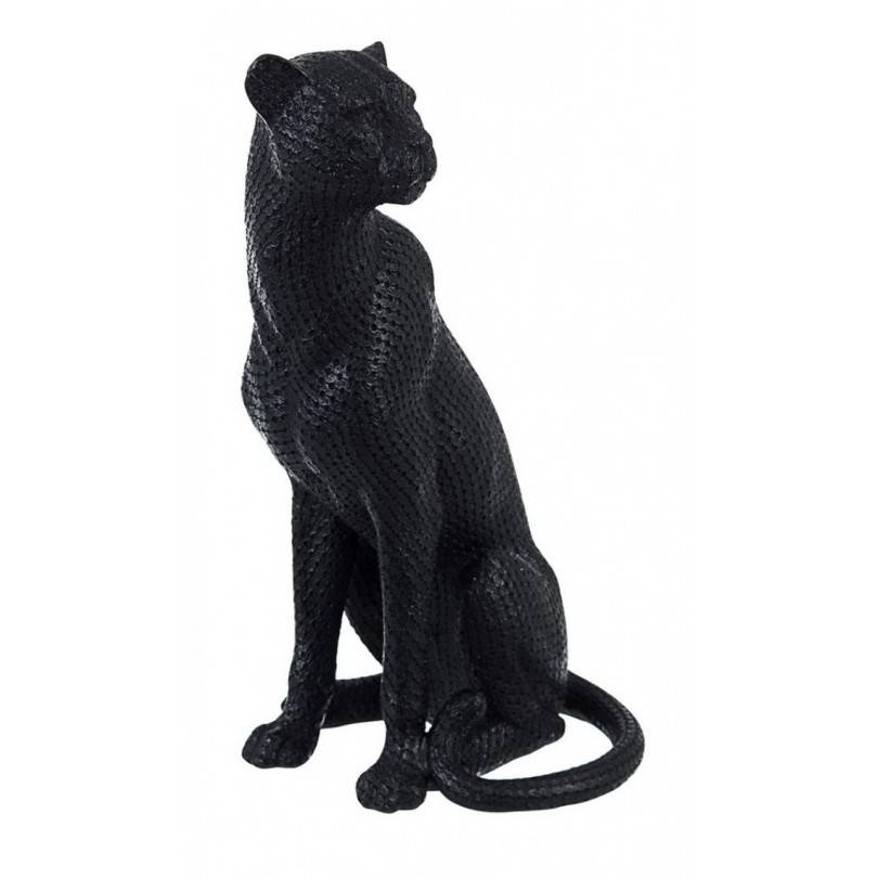 STATUETTA ZULU LEOPARDO L