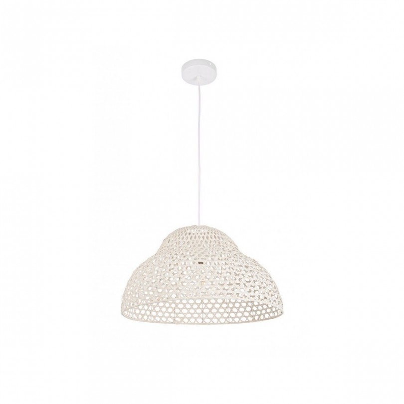 LAMPADARIO ASTRO SAGOMATO BIANCO D50